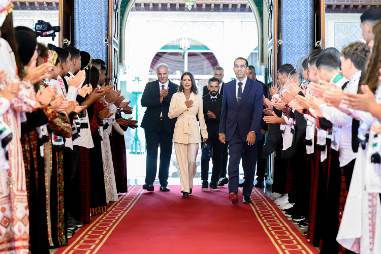 By Order of King Mohammed VI, HRH Princess Lalla Meryem Receives Jerusalem Children at BMAQ Summer Camp
